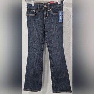 Old Navy Boot-Cut Girls Jeans Size 6 Slim-NWT